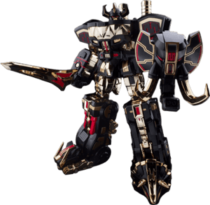 Megazord (Black Limited Ver.) Mighty Morphin Power Rangers Model Kit Image
