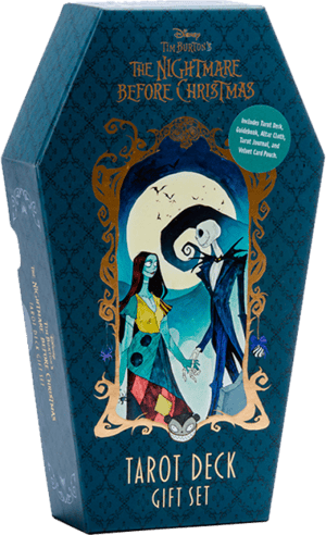 The Nightmare Before Christmas Tarot Deck and Guidebook Gift Set Nightmare Before Christmas Book Image