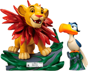Little Simba & Zazu Disney Statues Image