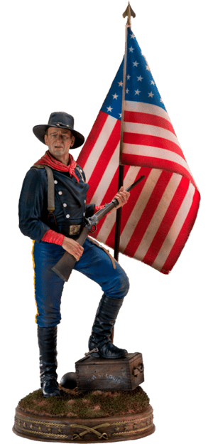 John Wayne (Civil War 1863) John Wayne Statues Image