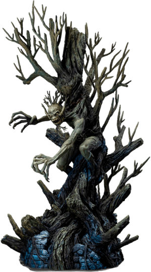 Fear of the Dark Eddie Deluxe Iron Maiden 1:10 Scale Statue Image