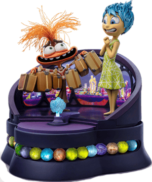 Joy and Anxiety Deluxe Disney 1:10 Scale Statue Image
