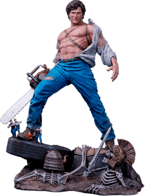 Ash Army of Darkness Quarter Scale Statue Image