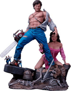 Ash Deluxe Edition Army of Darkness Quarter Scale Statue Image