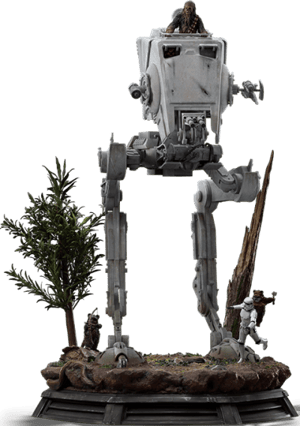 スター・ウォーズ AT-ST ジオラマ AT-ST Deluxe - Star Wars - Art Scale 1/10 The AT-ST walker