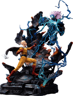 Saitama VS Lord Boros One-Punch Man Statues Image