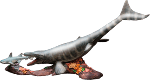 Mosasaurus Deluxe Pre-Historic Creatures Statues Image