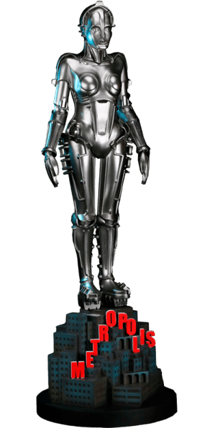 Maschinenmensh (Silver Color) Metropolis Statues Image