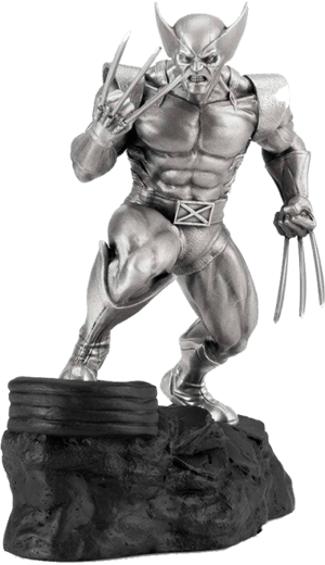 Wolverine Logan Marvel Pewter Collectible Image