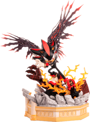 Shadow Evolved Sonic the Hedgehog Statues Image