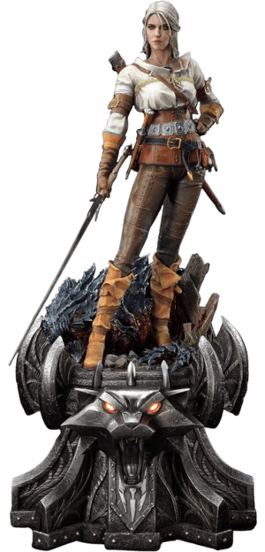Ciri Fiona Elen Riannon (Bonus Version) The Witcher 3: Wild Hunt 1:3 Scale Statue Image
