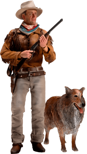 John Wayne as The Duke Deluxe John Wayne Sixth Scale Figure Image
