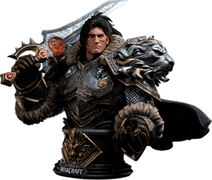 Varian Wrynn Warcraft Bust Image