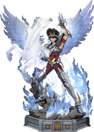 Pegasus Seiya "Final Bronze Cloth" (Bonus Version) Saint Seiya Quarter Scale Statue Image