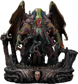 Great Old One Cthulhu Giant H.P. Lovecraft Statues Image