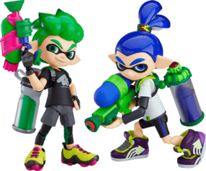 Splatoon Boy Figma (DX Edition) Splatoon Action Figure Image