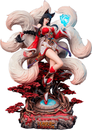 Ahri League of Legends Statues Image