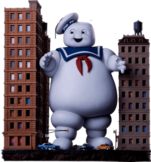 Stay Puft Marshmallow Man Deluxe Ghostbusters Diorama Image