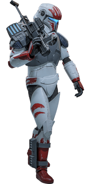 Clone Commando Sev™ Star Wars Sixth Scale Figure Image