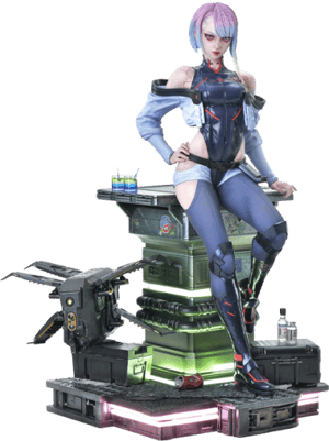 Lucy (Deluxe Bonus Version) Cyberpunk 2077 Quarter Scale Statue Image