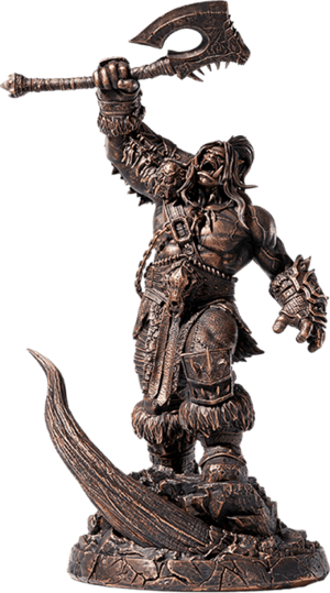 Grommash Hellscream (Bronze Colored Edition) Warcraft Statues Image