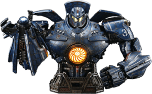 Gipsy Danger (Battle Mode) Pacific Rim Bust Image