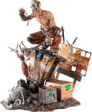 Psycho Bandit & Claptrap Borderlands Diorama Image