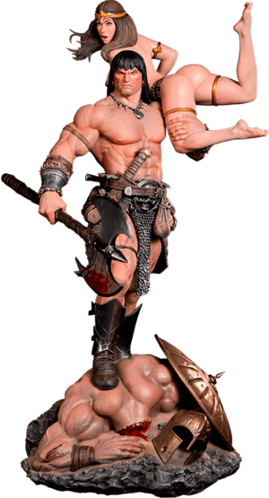 Conan (Deluxe Edition) Conan Quarter Scale Statue Image