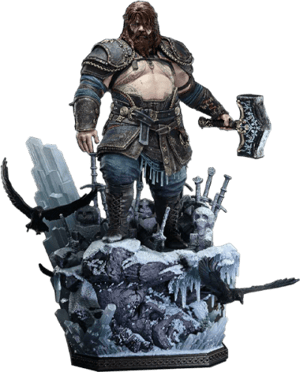 Thor God of War 1:3 Scale Statue Image