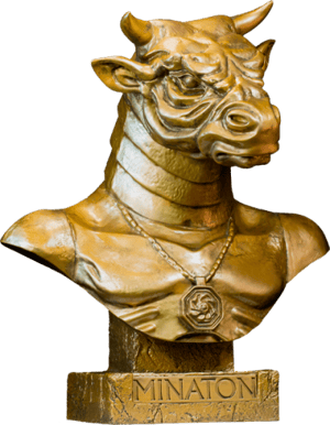 Minaton Ray Harryhausen Bust Image