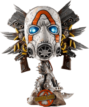 Borderlands Psycho Bandit Art Mask Borderlands Statues Image