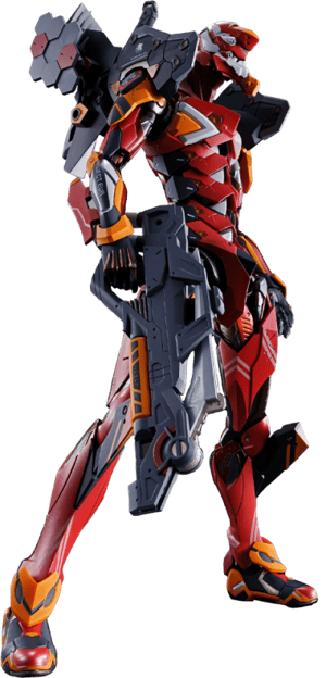 Evangelion Production Model-02 30th With the Spear of Cassius Evangelion Action Figure Image