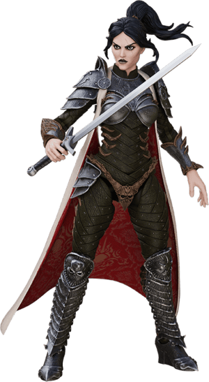 Shard: Mortal Trespasser Court of the Dead Action Figure Image