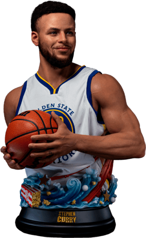 Stephen Curry NBA Life-Size Bust Image