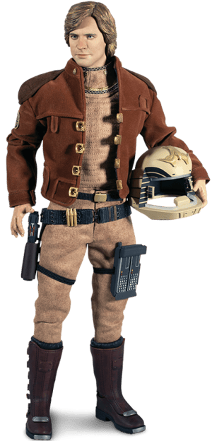 Lieutenant Starbuck Battlestar Galactica Sixth Scale Figure Image