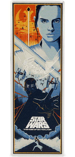 The Rise of Skywalker™ Poster Star Wars Silver Collectible Image
