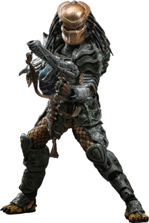 Broken Tusk Predator Alien VS Predator Sixth Scale Figure Image