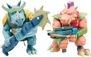 Bebop & Rocksteady (Color Edition) Teenage Mutant Ninja Turtles Vinyl Collectible Image