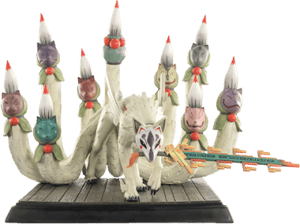 Ninetails Okami Statues Image