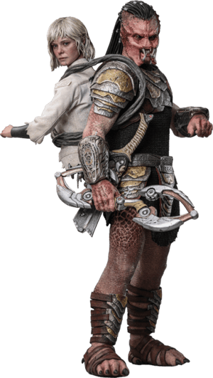 Dek and Thia Predator Sixth Scale Figure Set Image