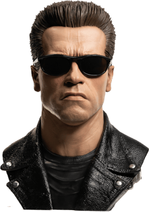 T-800 Model 101 Art Mask Terminator Life-Size Bust Image