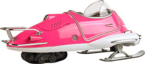 Hot Pink Snowtrack Flea Fallout Scaled Replica Image