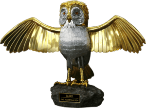 Bubo (Gold Patina Edition) Ray Harryhausen Life-Size Replica Image