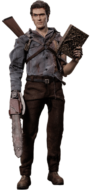 Ash Williams Evil Dead II Sixth Scale Figure Image