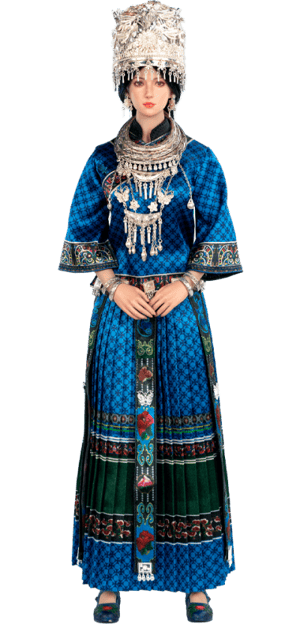 The Miao of China’s 56 Ethnic Groups (Blue) TBLeague Sixth Scale Figure Image