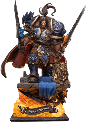 Varian Wrynn Warcraft Statues Image
