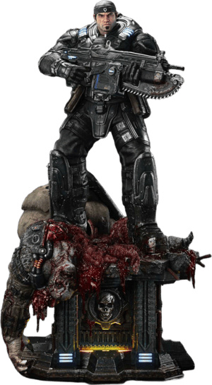 Marcus Fenix (Ultimate Bonus Version) Gears of War 1:3 Scale Statue Image