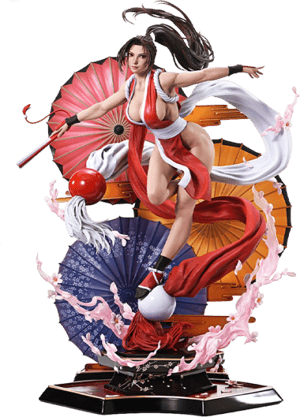 Mai Shiranui (Ultimate Version) The King of Fighters Quarter Scale Statue Image