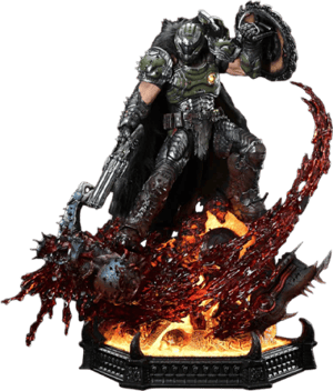 Doom Slayer Doom Quarter Scale Statue Image