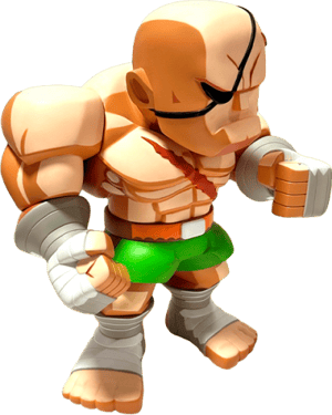 Sagat Street Fighter Collectible Figure Image